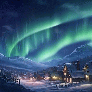 Nattsmyg : The Northern Lights